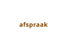 afspraak
